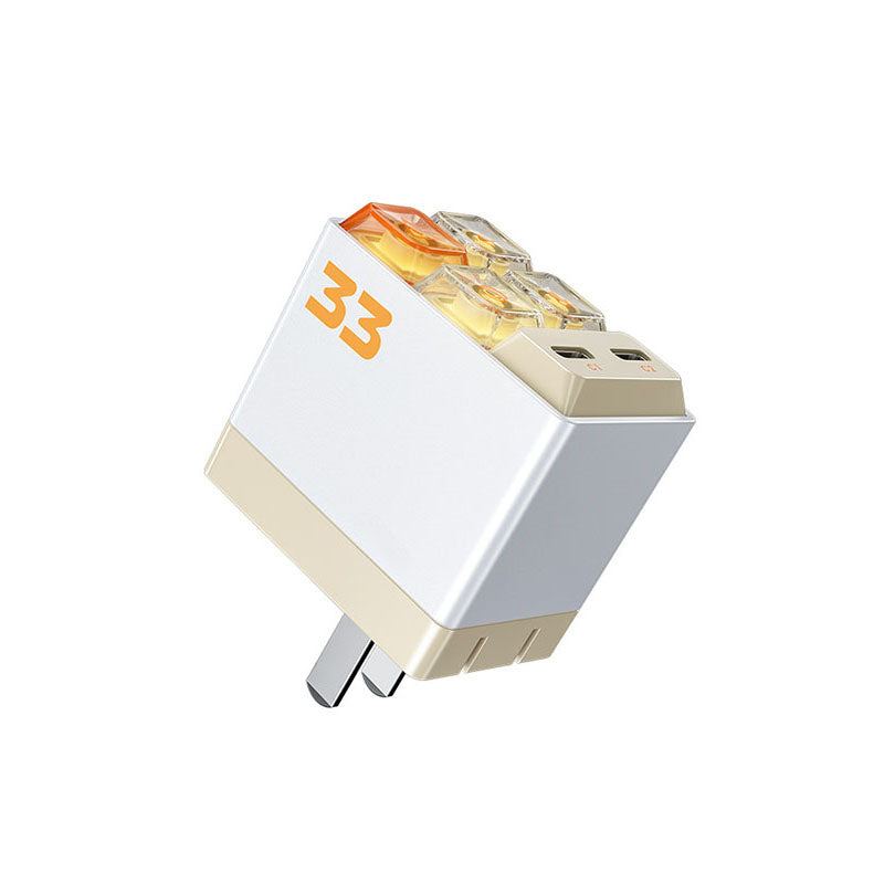33W Dual Type-C Port Keyboard-Inspired GaN Charger