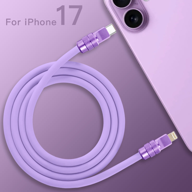 "Chubby 17" 240W Anodizing Fast Charging Cable For iPhone 17