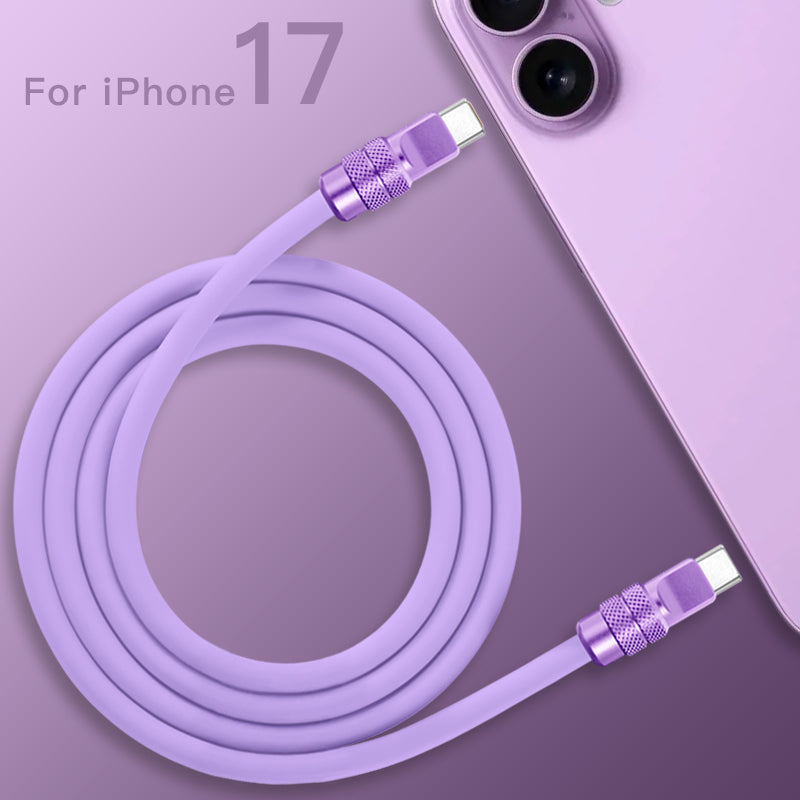 "Chubby 17" 240W Anodizing Fast Charging Cable For iPhone 17