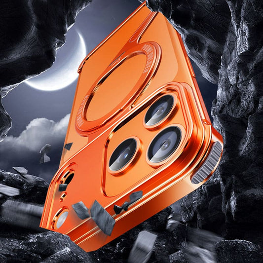 ChubbyArmor Edge - Magnetic Bracket Metal Frame Case for iPhone 17