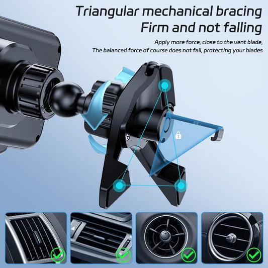 15W Wireless Charging Car Mount for Mobile Phone or Tablet – 90° Rotation, Stable & Adjustable