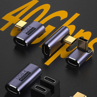 90-Degree Type-C Adapter: 40Gbps Transmission & 8K Video Transmission