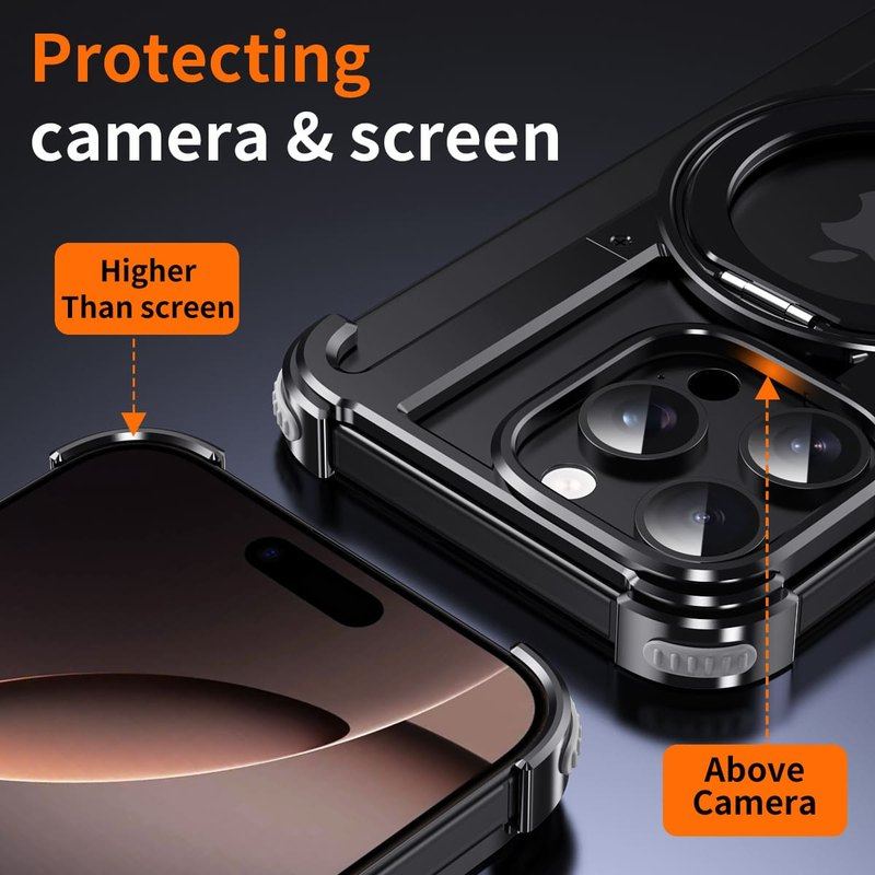 "AeroSpin Titan" Magnetic Cooling Case with Rotating Stand
