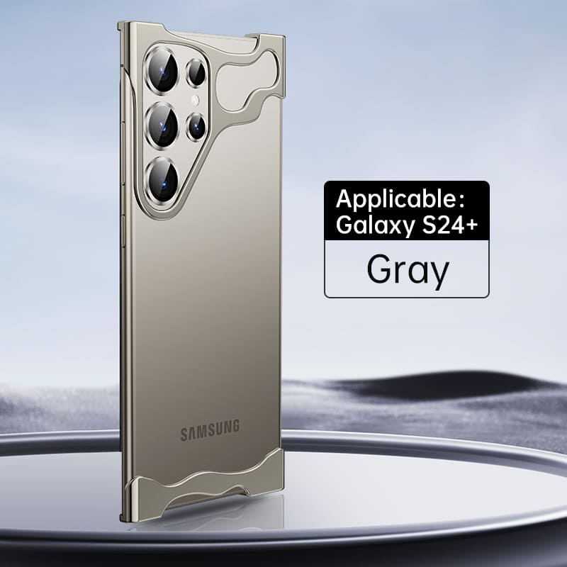 BareTouch X-Shield – ExoMetal Corner Armor Case for Galaxy
