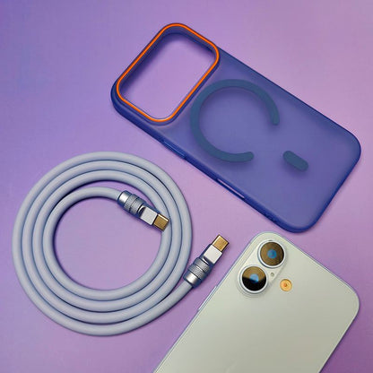 "Chubby 17" 240W Anodizing Fast Charging Cable For iPhone 17