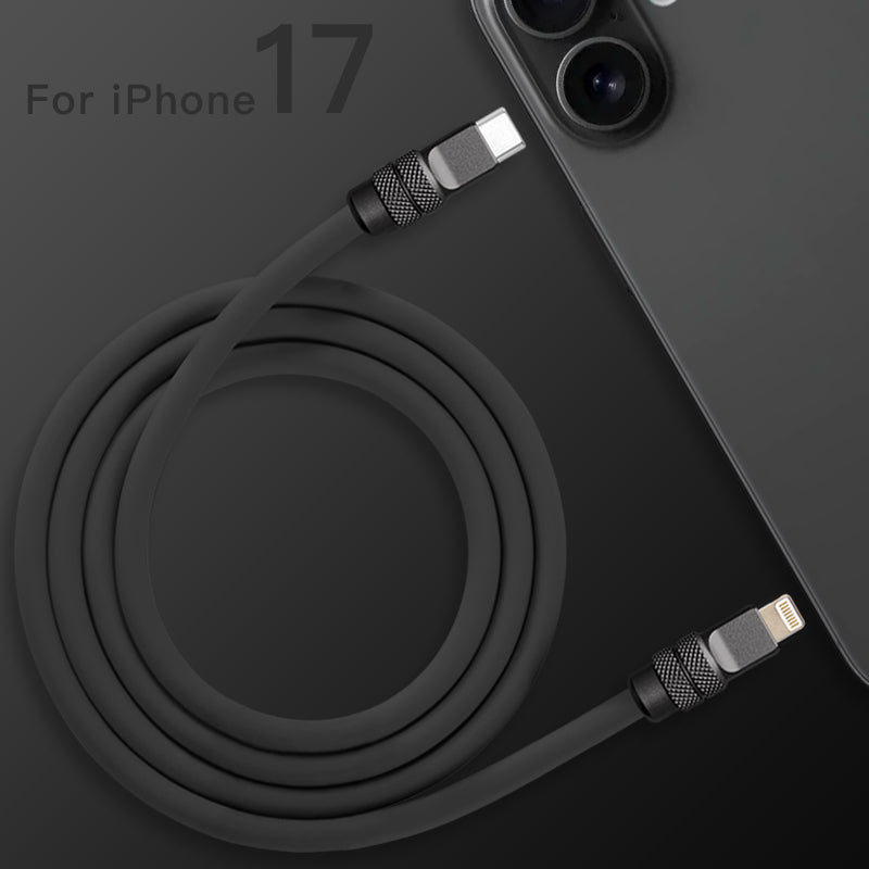 "Chubby 17" 240W Anodizing Fast Charging Cable For iPhone 17