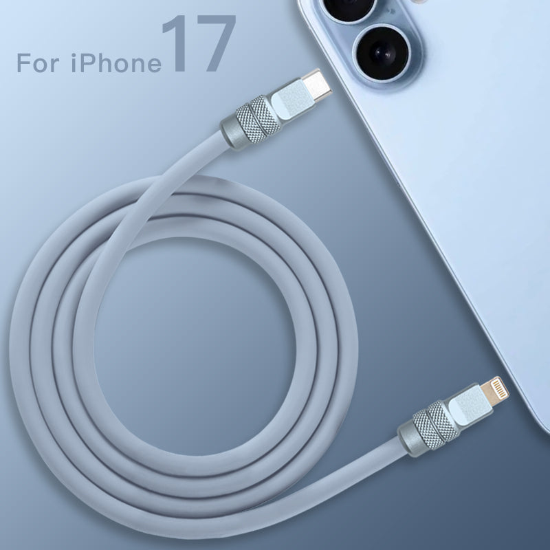 "Chubby 17" 240W Anodizing Fast Charging Cable For iPhone 17