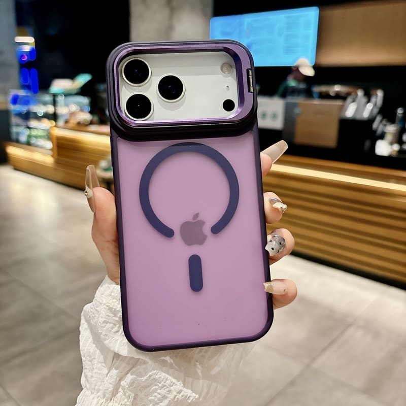 ChubbyArmor LensStand - Magnetic Case with Metal Lens Stand for iPhone 17