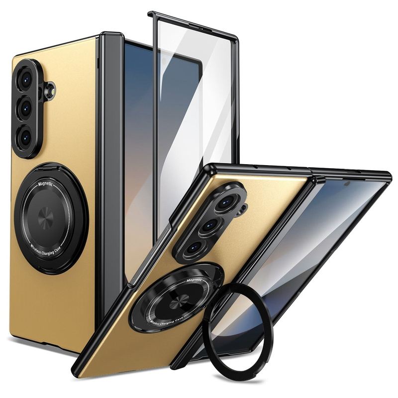 ChubbyArmor MagRotate – All-In-One Magnetic Case With Built-In Screen Protector & 360° Rotating Stand For Samsung