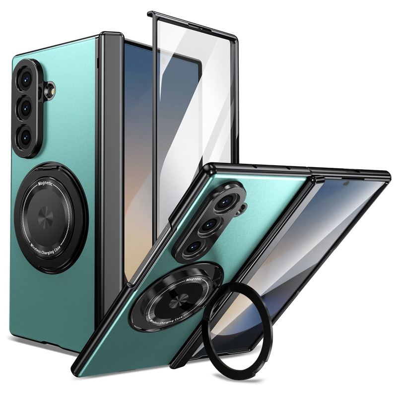 ChubbyArmor MagRotate – All-In-One Magnetic Case With Built-In Screen Protector & 360° Rotating Stand For Samsung