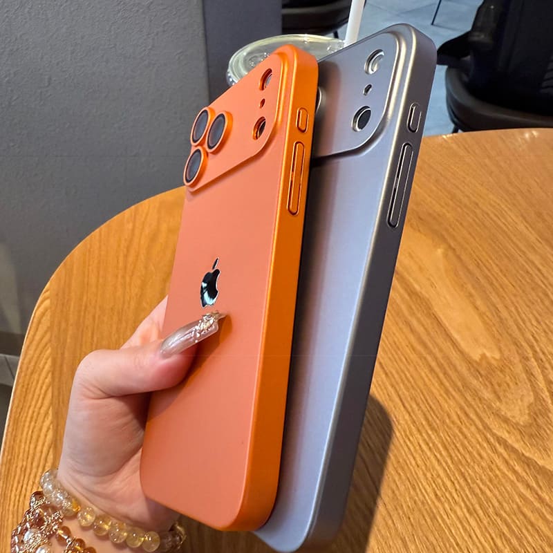 ChubbyArmor Origin - Matte Skin-Feel Case with Built-in Lens Protector for iPhone 17