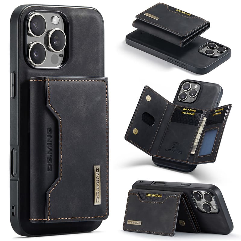 ChubbyArmor Safe - Detachable Magnetic Wallet Case with Stand for iPhone 17