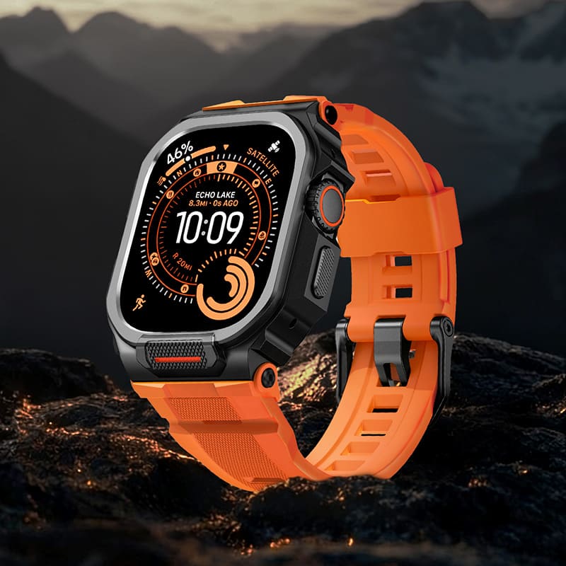 ChubbyBand Mech Pro - Metal Armor Sport Band for Apple Watch