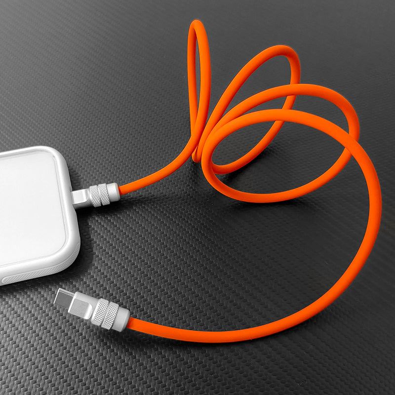 ChubbyCable MagSnap Silicone Classic - Magnetic 240W Easy-Pack Charge Cable