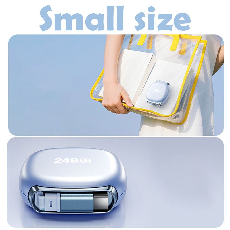 ChubbyCable PackGo™ - 240W Multi-Function Retractable Fast Charging Cable