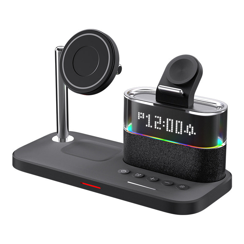 ChubbyCharge 5-in-1 Smart Dock – Wireless Power Station with Alarm