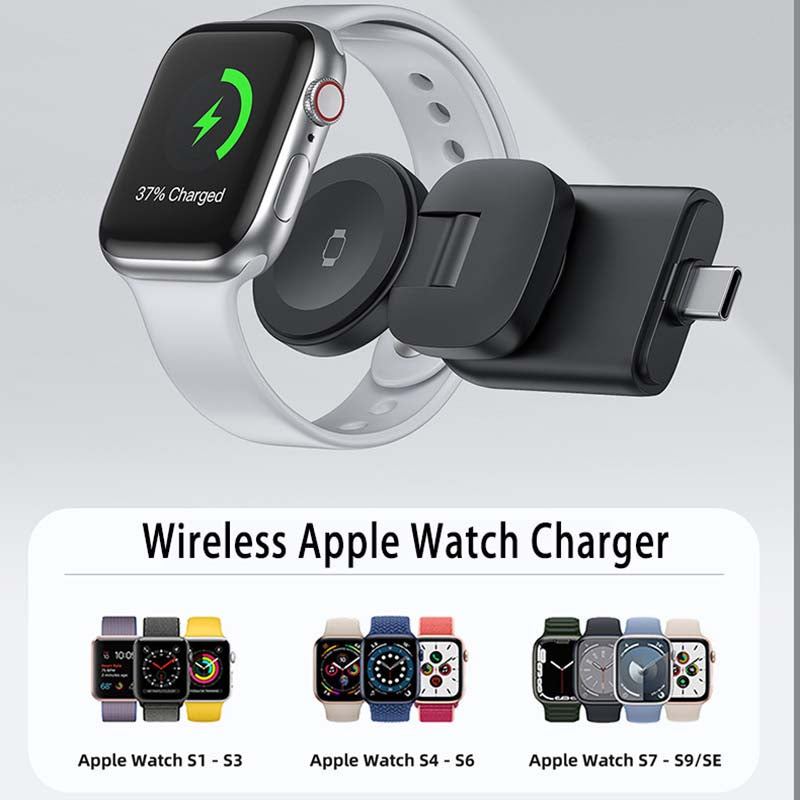 ChubbyCharge Mini - 270° Rotating Foldable Apple Watch Charger