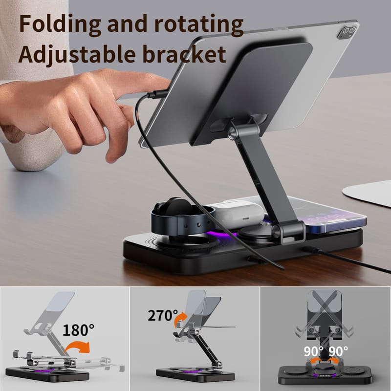 ChubbyCharger Multi-Gadget Dock – 4-in-1 Wireless Power Hub