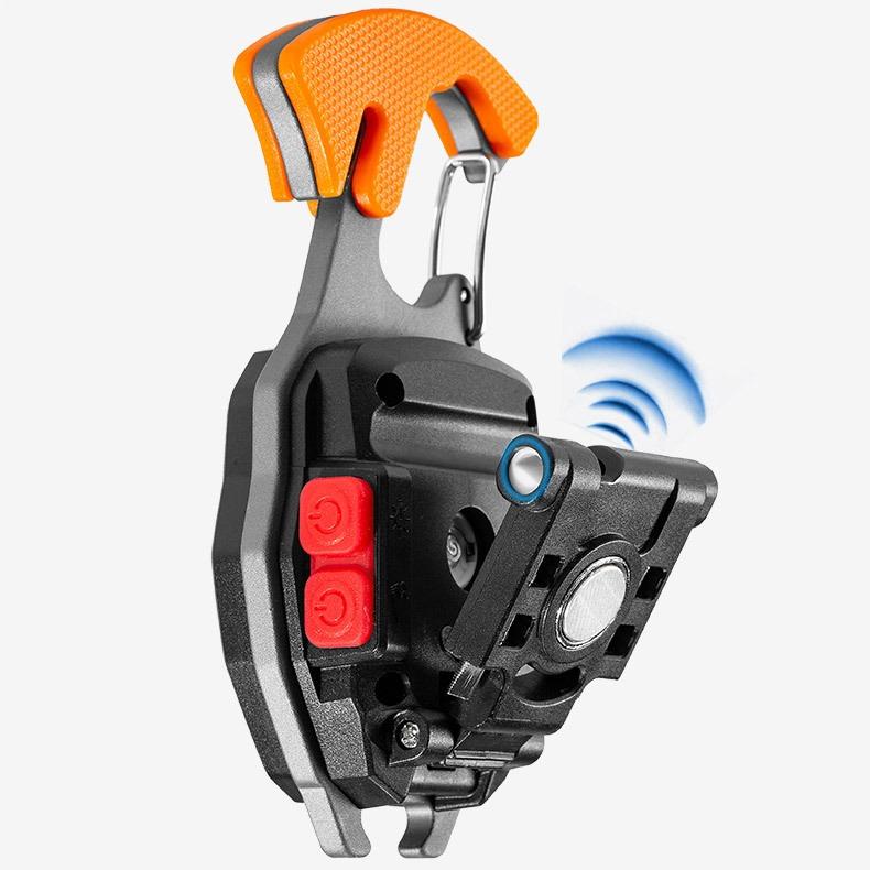 ChubbyGear MultiAlert - 6-in-1 Survival Light - Magnetic USB Light/Bottle Opener/Whistle for Outdoor Emergency