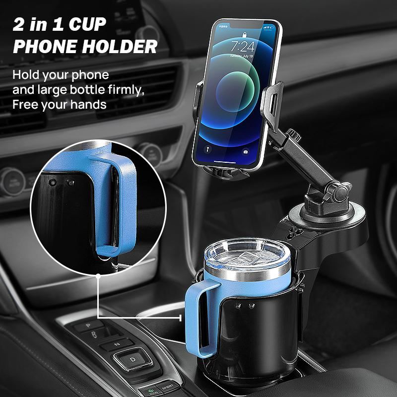ChubbyGrip 2-in-1 Cup & Phone Holder – Flex & Stick for Epic Rides