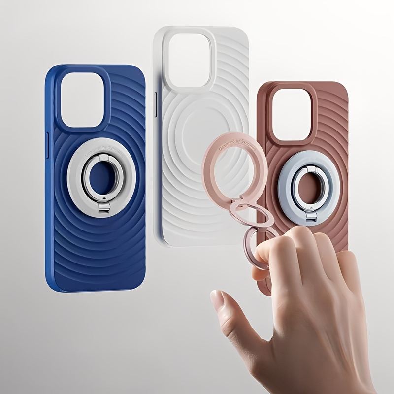 ChubbyGrip DuoFold – Dual-Ring Folding Magnetic Phone Stand