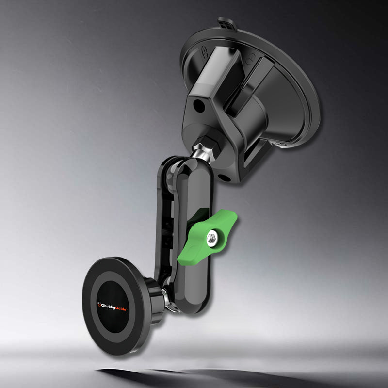 ChubbyGrip Pro Magnetic Dash Mount – Flex & Stick for Epic Rides