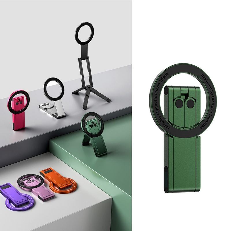 ChubbyGrip TriFold - Foldable Aluminum Alloy Magnetic Triangle Stand