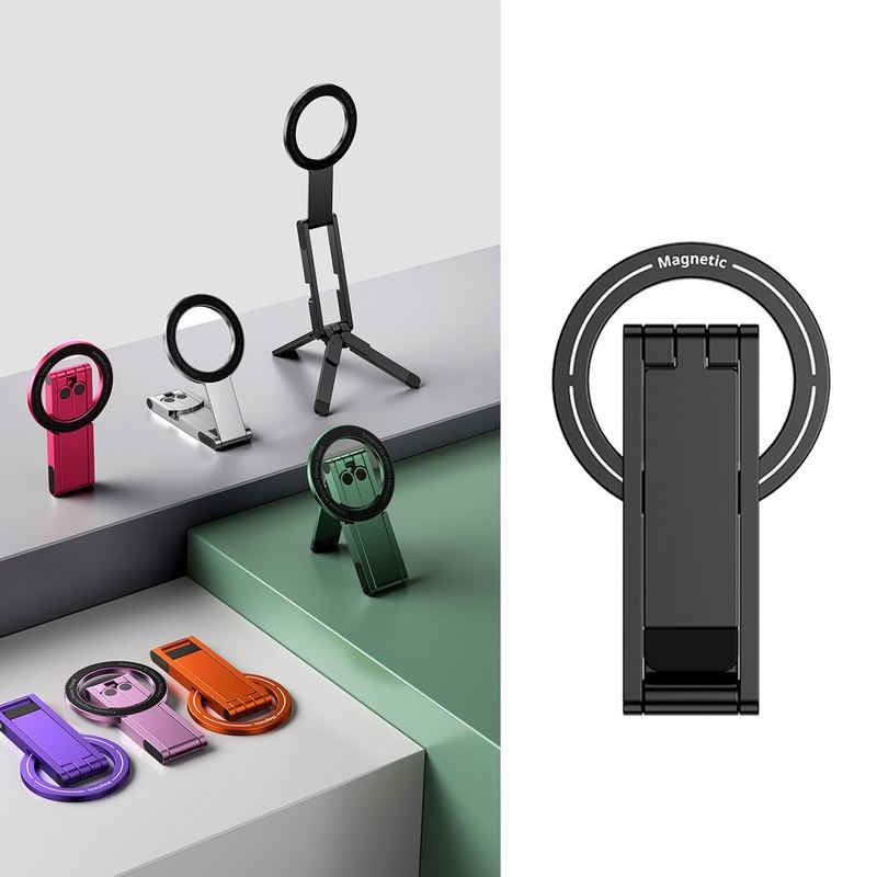 ChubbyGrip TriFold - Foldable Aluminum Alloy Magnetic Triangle Stand