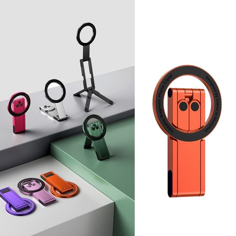 ChubbyGrip TriFold - Foldable Aluminum Alloy Magnetic Triangle Stand