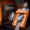 ChubbyShield MagicArmor – Instant Stick Apple Watch Screen Protector Set | Dust-Free Chamber Application