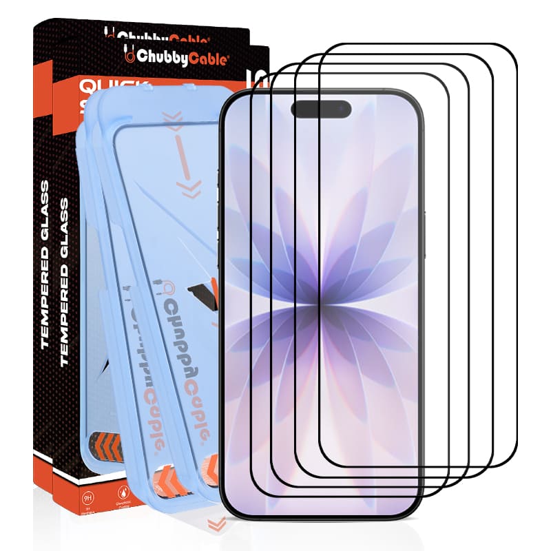 ChubbyShield Ultra - Military-Grade Privacy Screen Protector with Ultra-easy Install Box