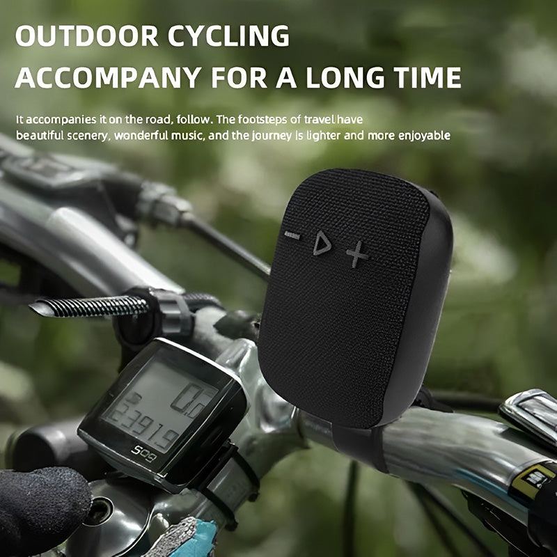 ChubbyVibe ClipJam - IPX5 Waterproof Wearable Speaker - Magnetic Clip for Gym/Cycling/Hiking