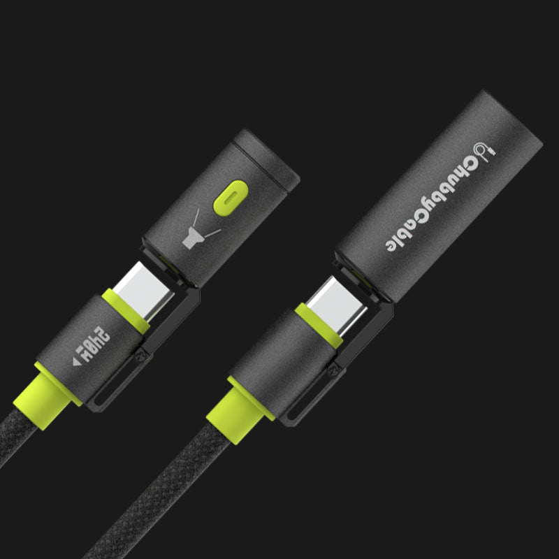 ChubbyWild 240W Rugged Charging Cable – Arc Ignite & Emergency Light, Outdoor Power Pro