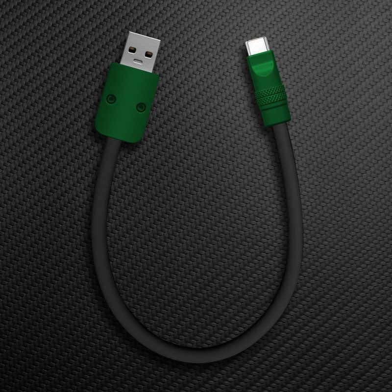 "Color Block Chubby" 240w Painted Power Bank Friendly Cable