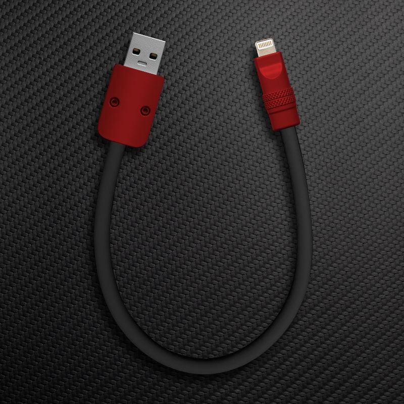 "Color Block Chubby" 240w Painted Power Bank Friendly Cable