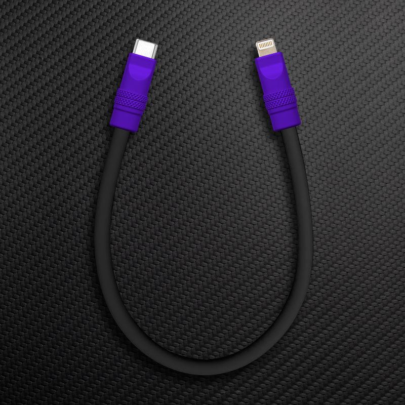 "Color Block Chubby" 240w Painted Power Bank Friendly Cable