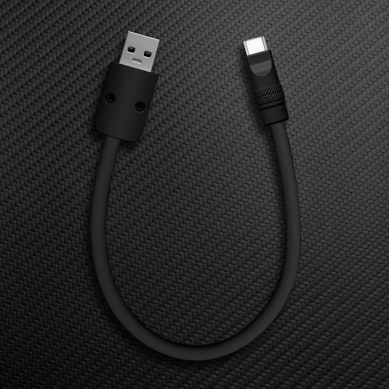 "Color Block Chubby" 240w Painted Power Bank Friendly Cable