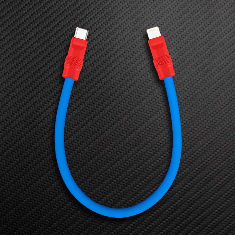 "Color Block Chubby" Power Bank Friendly Cable