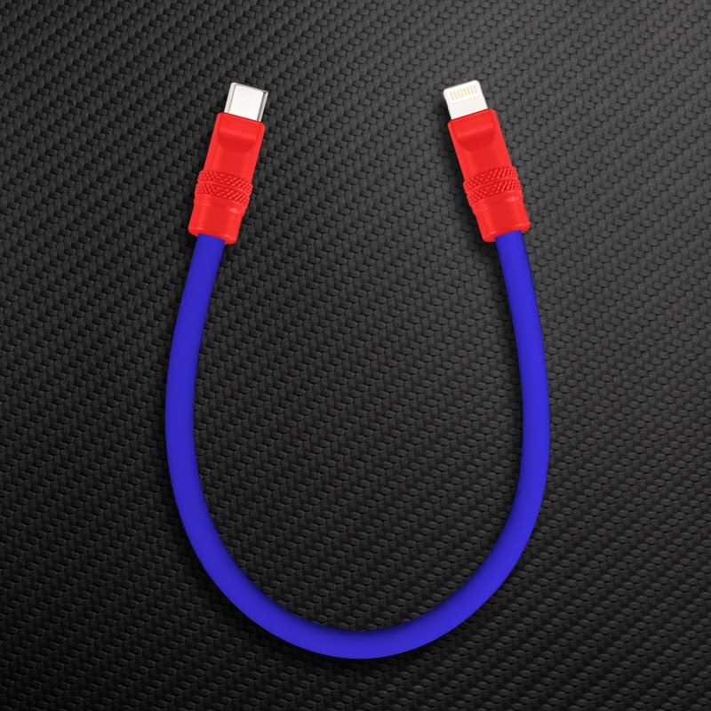 "Color Block Chubby" Power Bank Friendly Cable