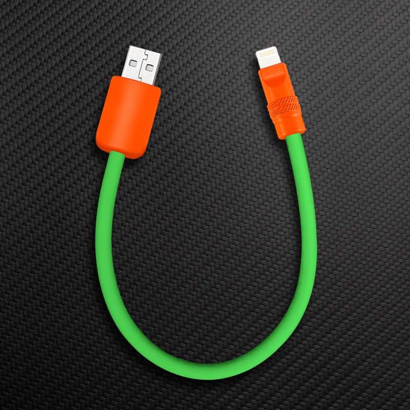 "Color Block Chubby" Power Bank Friendly Cable