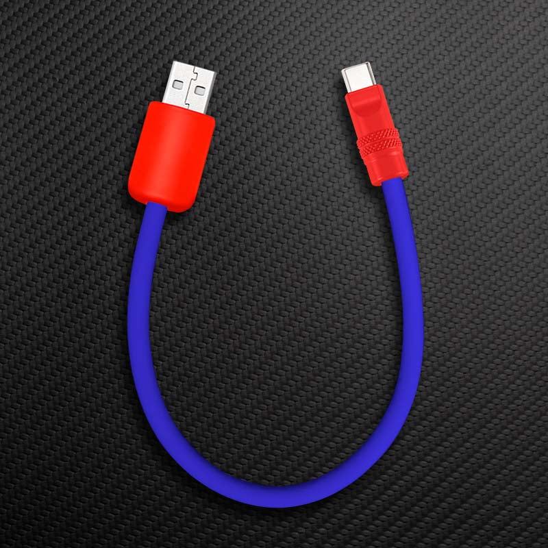 "Color Block Chubby" Power Bank Friendly Cable