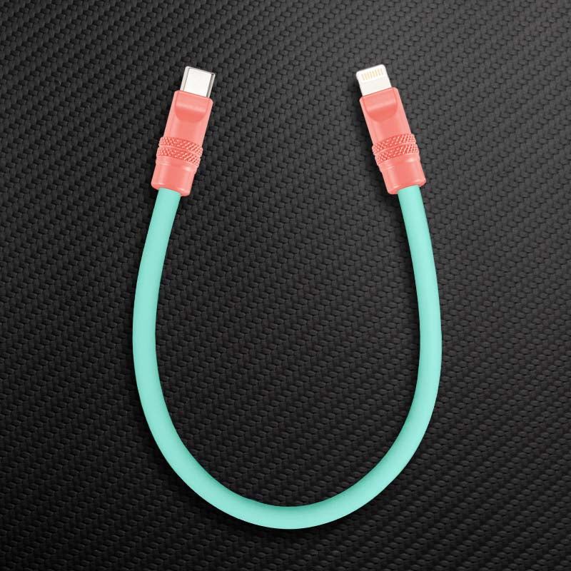 "Color Block Chubby" Power Bank Friendly Cable