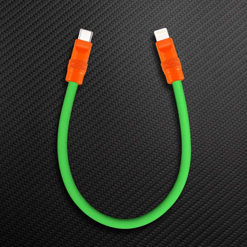 "Color Block Chubby" Power Bank Friendly Cable