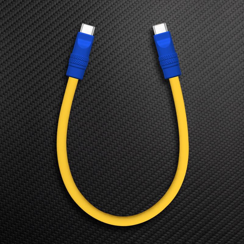 "Color Block Chubby" Power Bank Friendly Cable - More colors