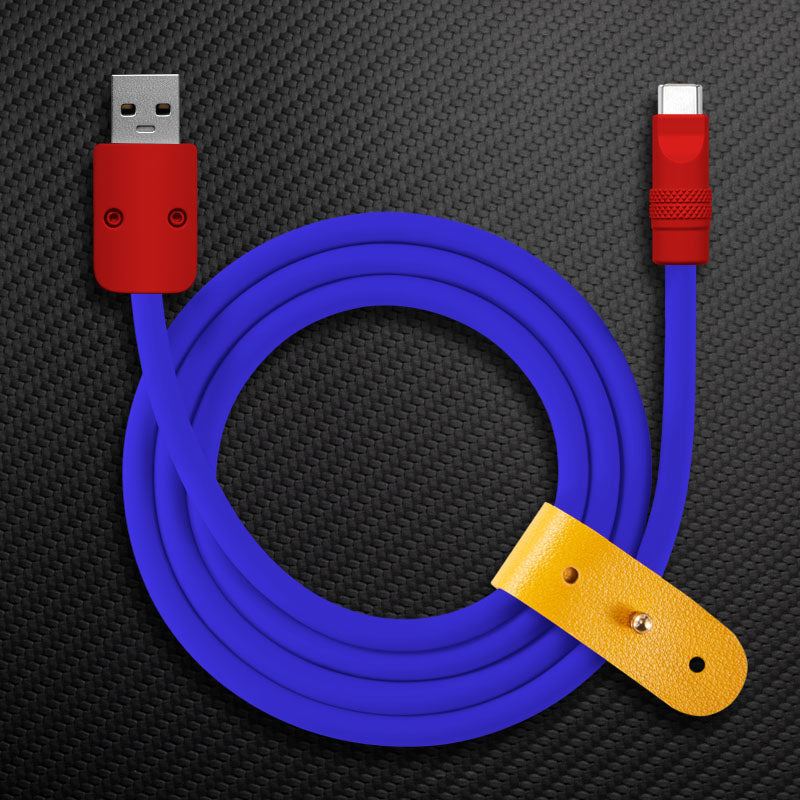 "ColorBlock Chubby" 240W Painted Fast Charging Cable