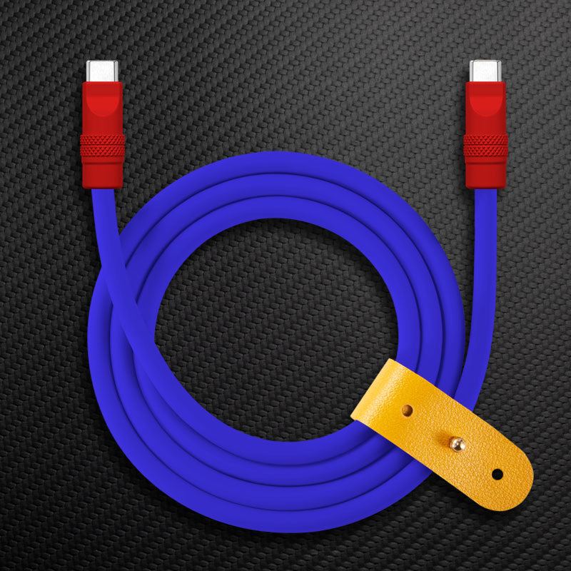 "ColorBlock Chubby" 240W Painted Fast Charging Cable
