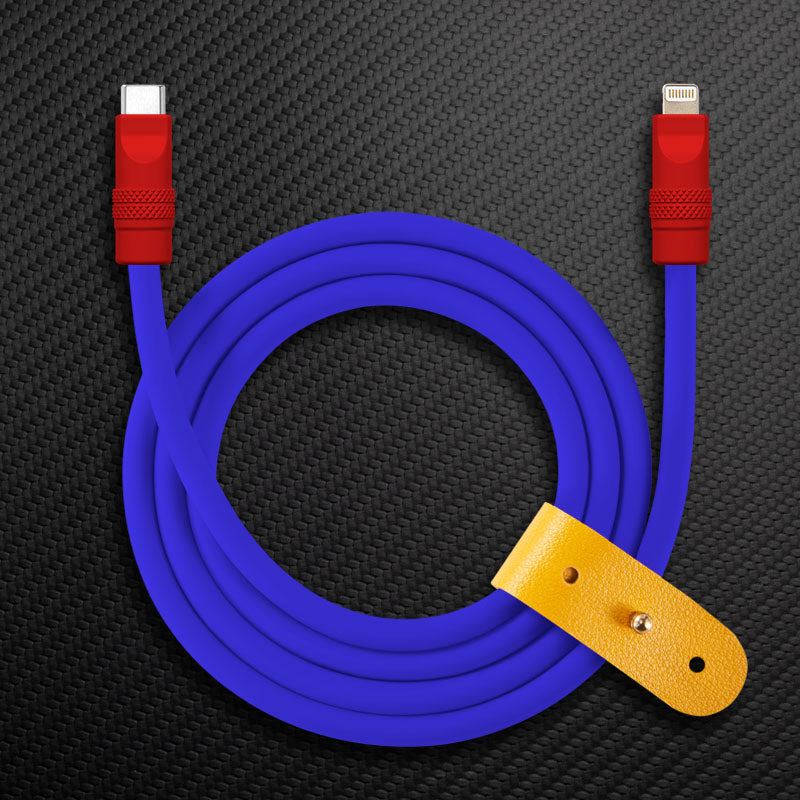 "ColorBlock Chubby" 240W Painted Fast Charging Cable