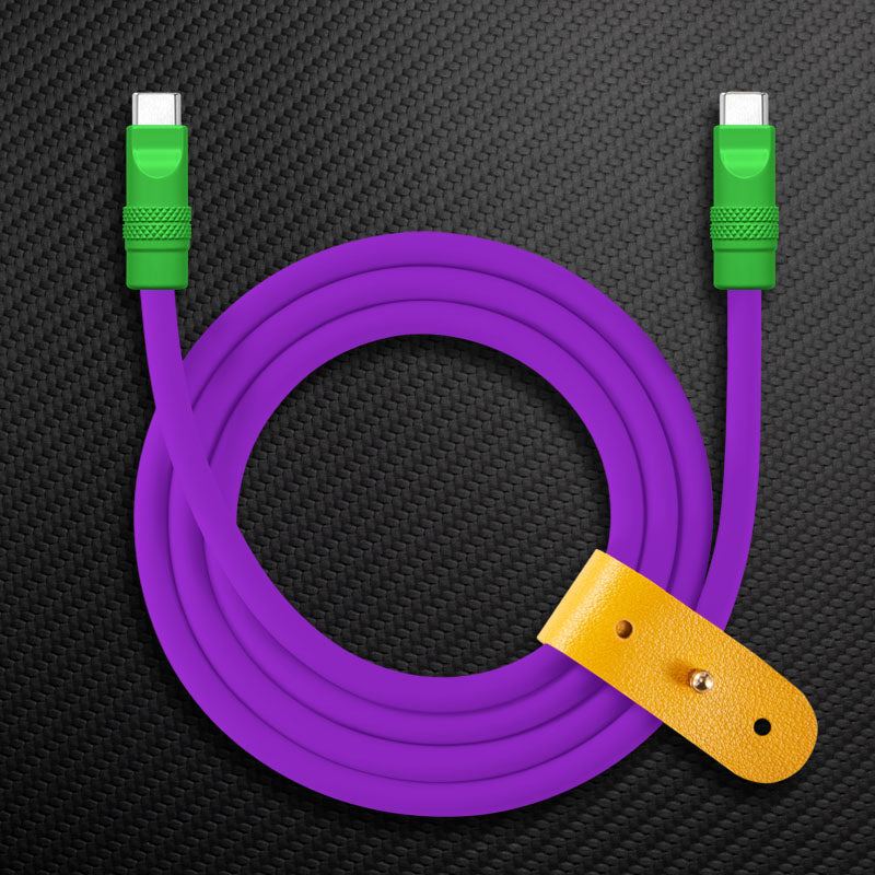 "ColorBlock Chubby" 240W Painted Fast Charging Cable