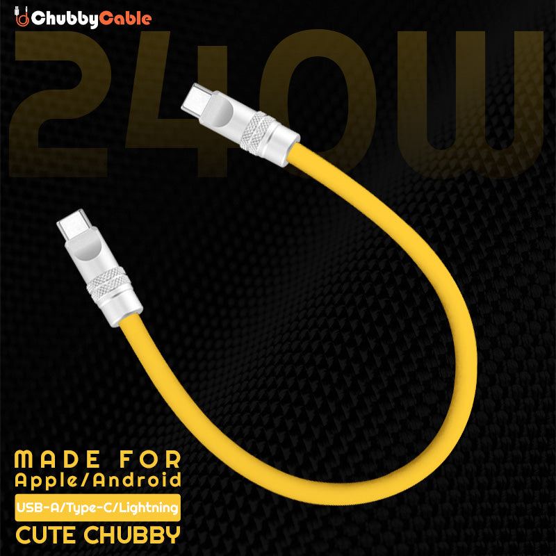 "Cute Chubby" - Power Bank Friendly Cable