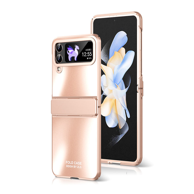 Enhanced Hinge Protection Electroplating Case for Samsung Galaxy Z Flip 7/6/5/4/3